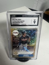 2022 TOPPS UPDATE '87 SILVER PACK AUTOGRAPHS #T87CA-MO MATT OLSON CGC 9 #19/99