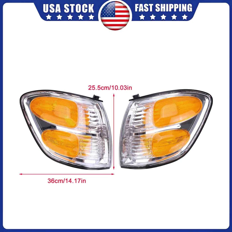 Luz intermitente 815200C020 815100C020 para Toyota Sequoia Limited/SR5 2001-2004 Foto 2 de 4