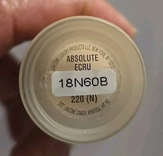 Lancome Absolue Bx ECRU 220 [N] Absolute Replenish Makeup Foundation New Boxless - Image 3 of 4