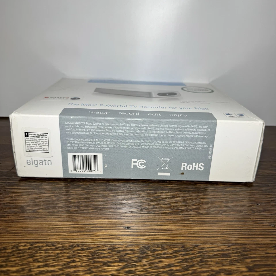 Elgato EyeTV 250 Plus Digital/Analog TV Receiver & Video Converter New Open Box - Image 3 of 4