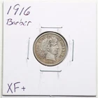 1916 10C Barber Liberty Head Silver Dime in XF+ Condition #6215