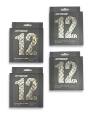 Confezione 4 Catene Bici MTB FSA K-Force Light 12 Velocità 126L Quick Link Shimano/SRAM