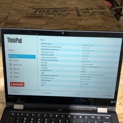 Lenovo ThinkPad L13 Yoga i5-10210U | 256GB SSD | 8GB RAM | Win 11