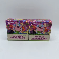 Dr. Squatch Sponge Bob Set of Two ~ Five Ounce Soap Bars ~ Sea Star Shenanigans!