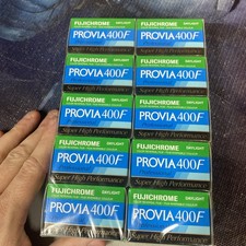 FUJICHROME PROVIA 400F 120 Format COLOR FILM Expired 2005-4 One Box Per Order