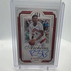 Panini National Archives RJ Barrett #NAI-RJB Raptors 2024-25 Autograph