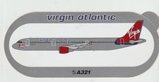 Virgin Atlantic A321 Aufkleber