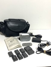 Canon ZR200 Mini Dv Camcorder Bundle Bag Batteries Video Transfer Tested Working