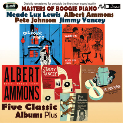 Meade Lux Lewis/Albert Ammons/Pete Johns Masters of Boogie Piano: Five Clas (CD)