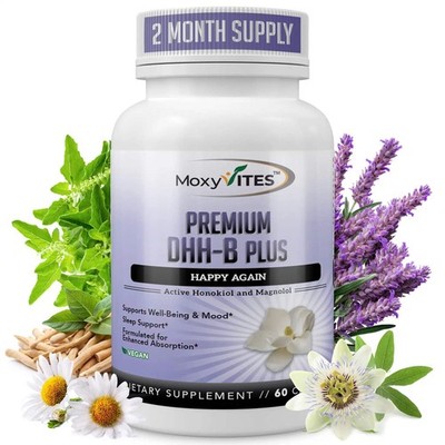 MoxyVites DHH-B Supplement - Bioactive Honokiol Magnolia Bark Extract