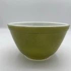 Vintage Pyrex 401 Avocado Green Mixing Bowl 1.5 Pint