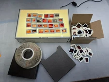 Vtg 200+ Souvenir Slides Kodak Pana-Vue Expo 67 Travel Rome Free Shipping