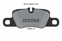 Bremsbelagsatz Scheibenbremse Textar 2455402 FüR Porsche Panamera 970 971 Sport