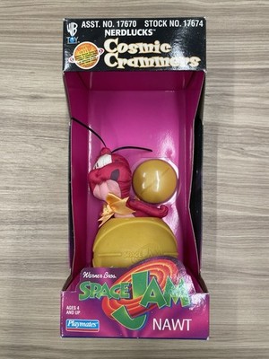 Vintage 1996 SPACE JAM Nerdlucks Cosmic Crammers - Nawt Action Figure NEW IN BOX