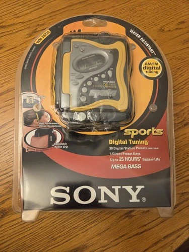 Vintage 2000 Sony Walkman WM-FS220 Brand New Sealed Box
