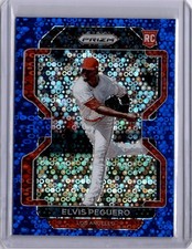 Elvis Peguero #145 Blue Donut Circles RC /199 2022 Panini Prizm Baseball [H114]