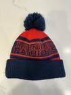New England Patriots Pom Stocking Cap Beanie - Size Youth - Red Navy — photo 2