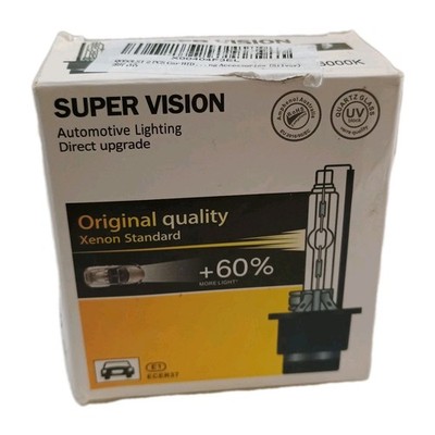 Super Vision D2S 35W 6000K Automotive Headlamp Lighting Upgrade Xenon Bulb 2Pk