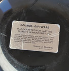 Rare Couroc Bird Series Black Satin Ware Shallow Bowls Inlaid Owl Quail Sparrows — photo 9