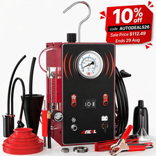 Ancel S300 Smoke Machine Test Leak Detector Tester Built-in Air Pump Dual Mode