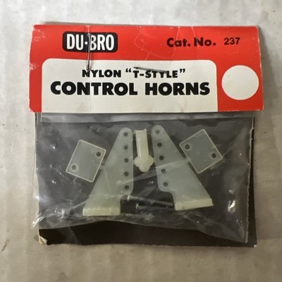 Du-Bro Cat. No. 237 | Nylon ''T-Style'' Control Horns