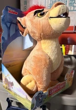 Disney Junior Lion King The Lion Guard Talking Kion Plush Talks Roars Lights Up