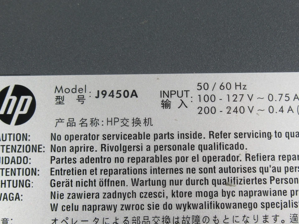 HP 1810G-24 ProCurve J9450A Managed Gigabit Switch USED - Image 4 of 4