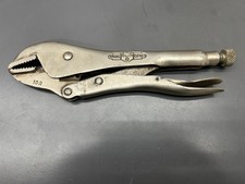 V VINTAGE PETERSEN DEWITT VISE GRIP 10R STRAIGHT JAW LOCKING PLIERS VGC - USA