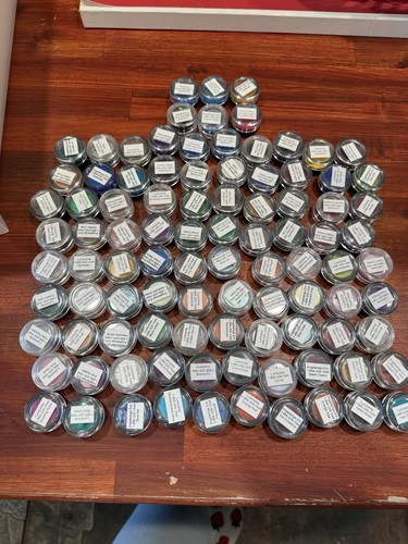 LuminArte Mica Paint LOT of 96 Twinkling H20’s Shimmering Watercolors Mini Pots