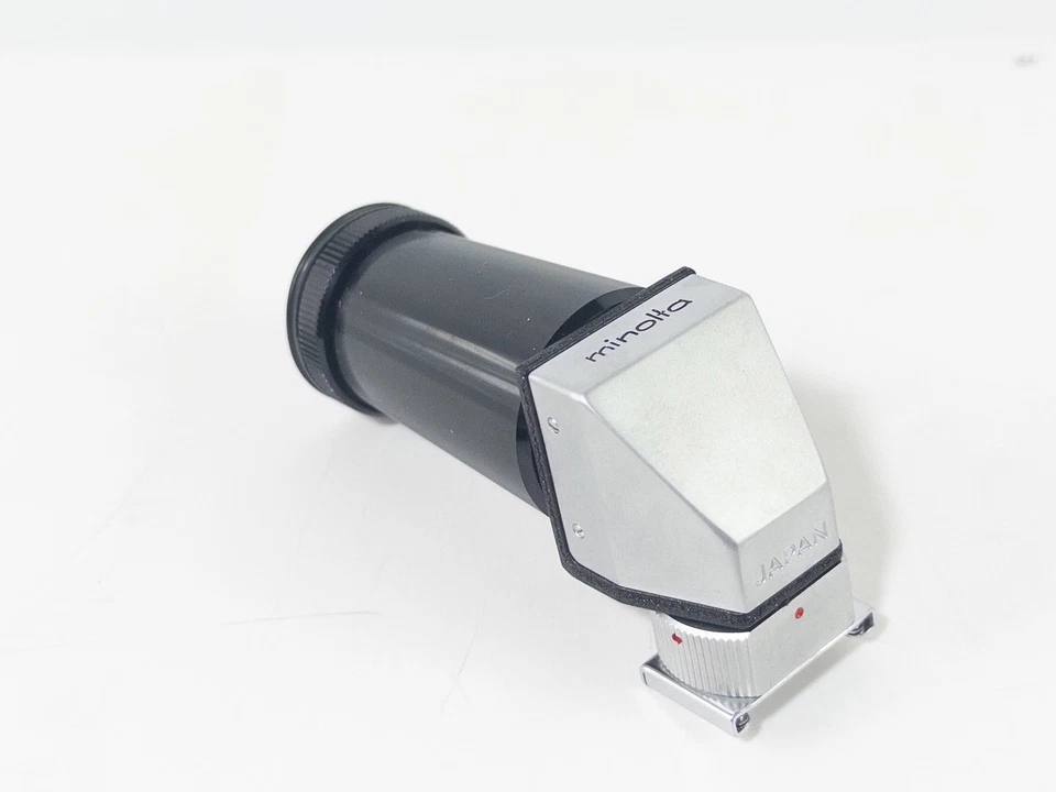 Buscador de ángulo recto Minolta visor V para cuerpos de cámara serie SR y X con estuche Foto 3 de 4
