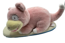 Pokemon Center Original Surfing Slowpoke Mascot Plush 8' missing Keychain