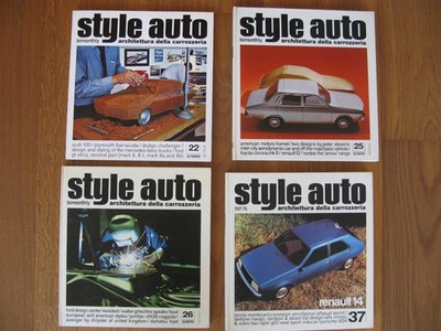 style auto architettura della carrozzeria, 22, 25, 26,  Jahrbuch 37 (77/78), top