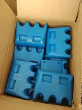 Q-Claw QCLAW Portable Pool Billiards Cue Stick Holder 3 Place Blue Set 2 Each