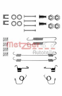 ZubehÖRsatz Bremsbacken Hinten Metzger 105 0617 FÜR CitroËN Peugeot Renault-image