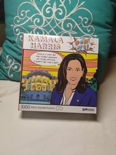 New Kamala Harris 1000 Piece Jigsaw Puzzle POP ART 27" X 19" Vice President