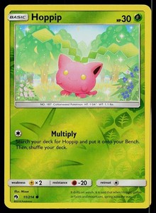 Hoppip 11/214 Reverse Holo Lost Thunder