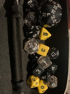 16 D&D Dice Lot-NICE- D60 Sixty Sided RPG Dungeons & Dragons Game