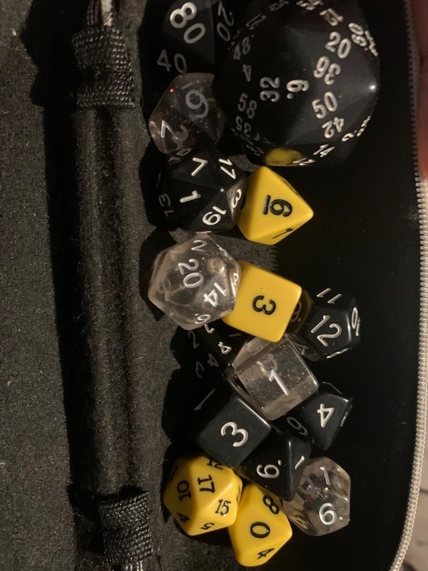 16 D&D Dice Lot-NICE- D60 Sixty Sided RPG Dungeons & Dragons Game