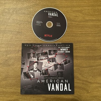 AMERICAN VANDAL NETFLIX 2018 FYC EMMY PROMO DVD 4 Episodes
