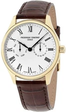 Frederique Constant Classics Leather Mens Watch