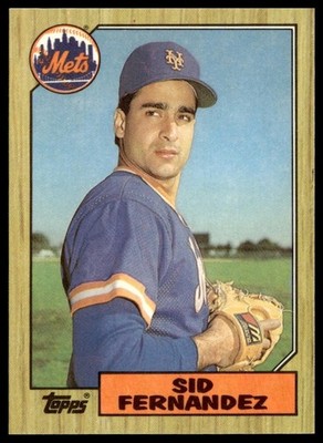 1987 Topps #570 Sid Fernandez Collector's Edition (Tiffany)