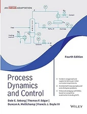 NEW: Process Dynamics and Control by Dale E. Seborg 4th INTL ED -9789354248429
