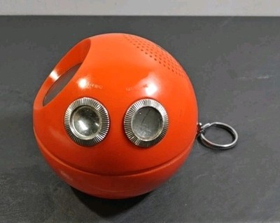 Panafeet 70 赤いラジオ Vintage 1970's Panasonic R-70 Panapet Red AM Novelty Radio w/Chain