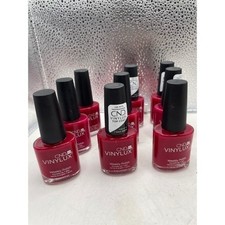 Lot of 9 CND VINYLUX Weekly Nail Polish Red 1...