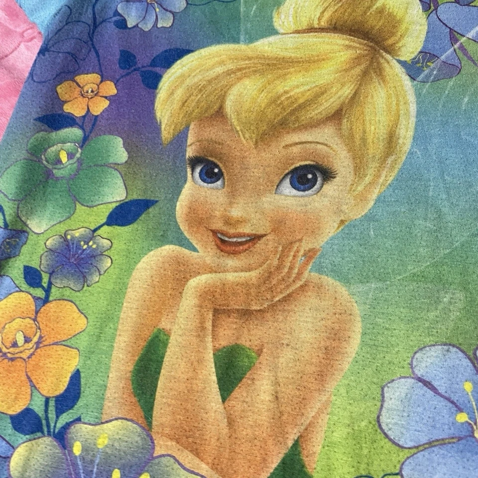 Pijama Campanilla Hadas Disney 2010 De Colección Talla 8 Defecto Foto 3 de 4