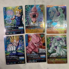 Dragon Ball Data Carddass 6 Card Lot Trading Cards Japanese Collectible 13 