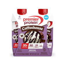 Premier Protein Shake, Coffeehouse Mocha, 30g Protein, 11 Fl Oz, 4 Ct