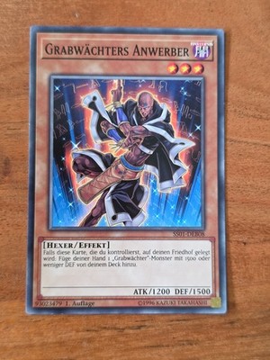 Yu-Gi-Oh! SS01-DEB08 Grabwächters Anwerber Common NM 1st