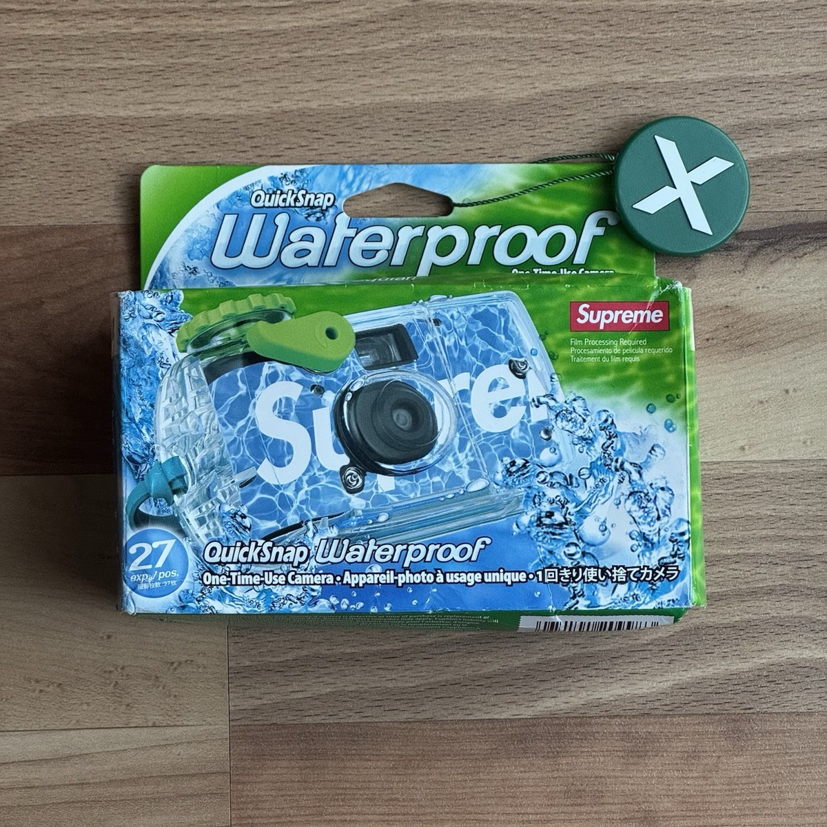 Supreme QuickSnap Waterproof 使い捨てカメラ Supreme Branded Fujifilm QuickSnap WaterProof Disposable Camera
