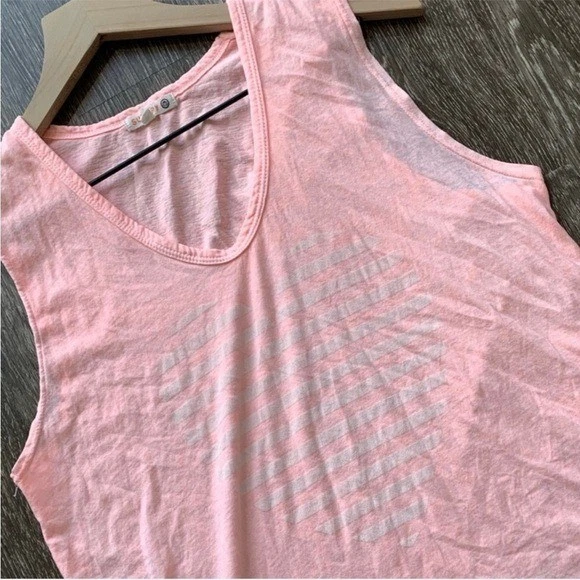 Sundry Heart Print Cotton Tank Top Women’s Size Small Casual Sporty Preppy - Image 4 of 4